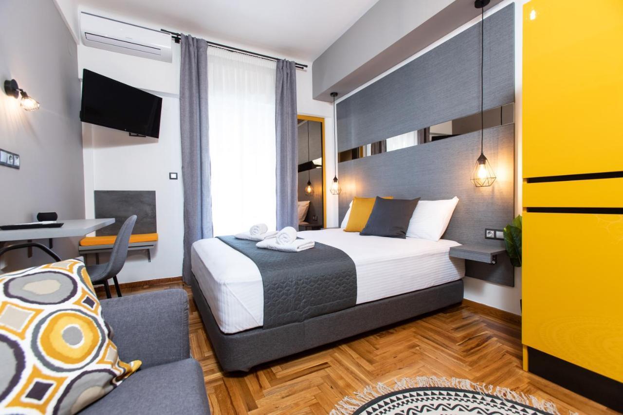 Downtown Luxury Boutique Suites : The Yellow Suite Tessalónica Exterior foto